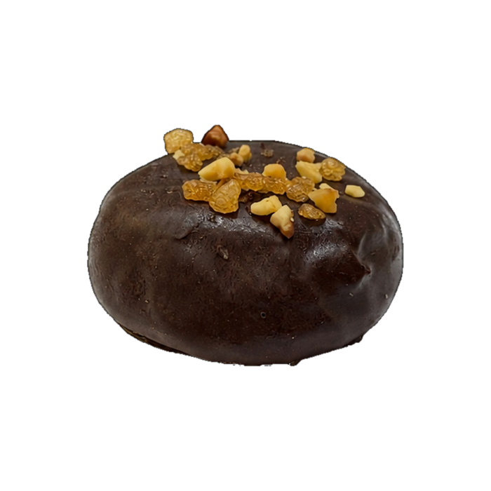 Chocolat enrobé de chocolat noir
