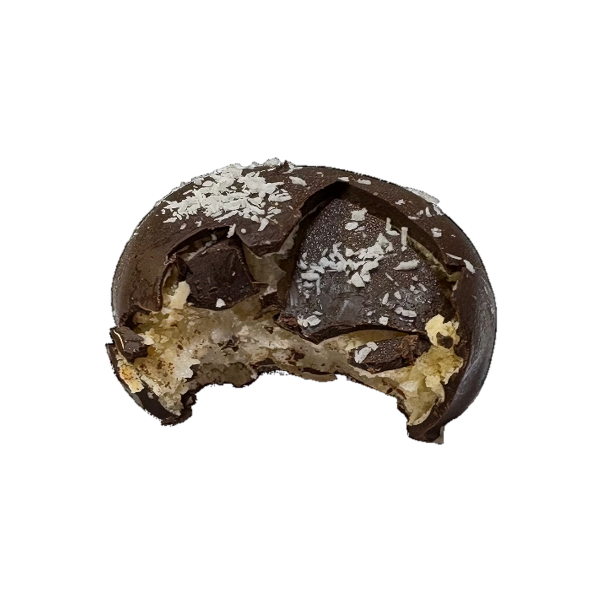 Noix de coco enrobé de chocolat noir